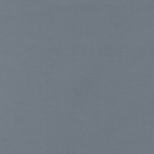 Kona Cotton Fabric - Steel - Grey