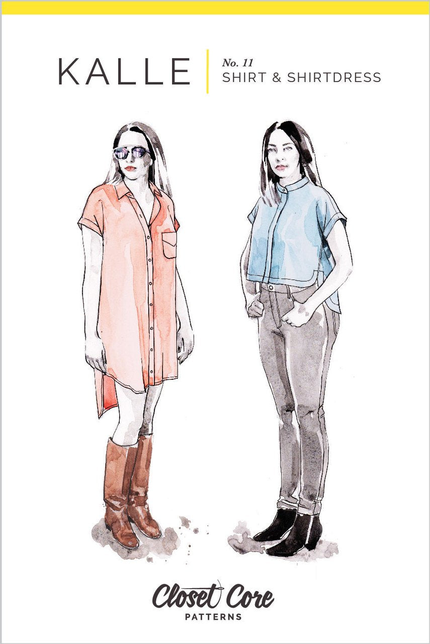 Kalle Shirt & Shirtdress - By Closet Core Patterns