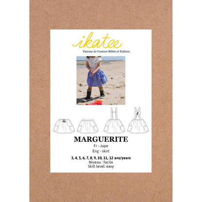 Ikatee - MARGUERITE skirt - Kids 3-12Y - Paper Sewing Pattern
