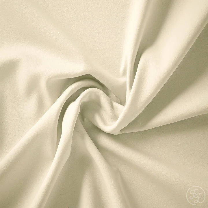 Marshmallow Uni Solid Cotton Jersey Knit