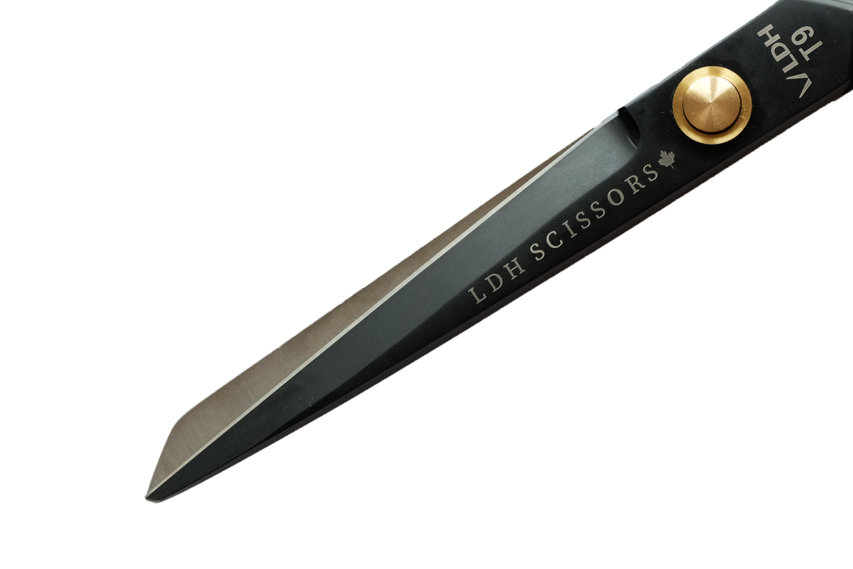 LDH 9.5" Matte Black Fabric Shears - Midnight Edition Scissors