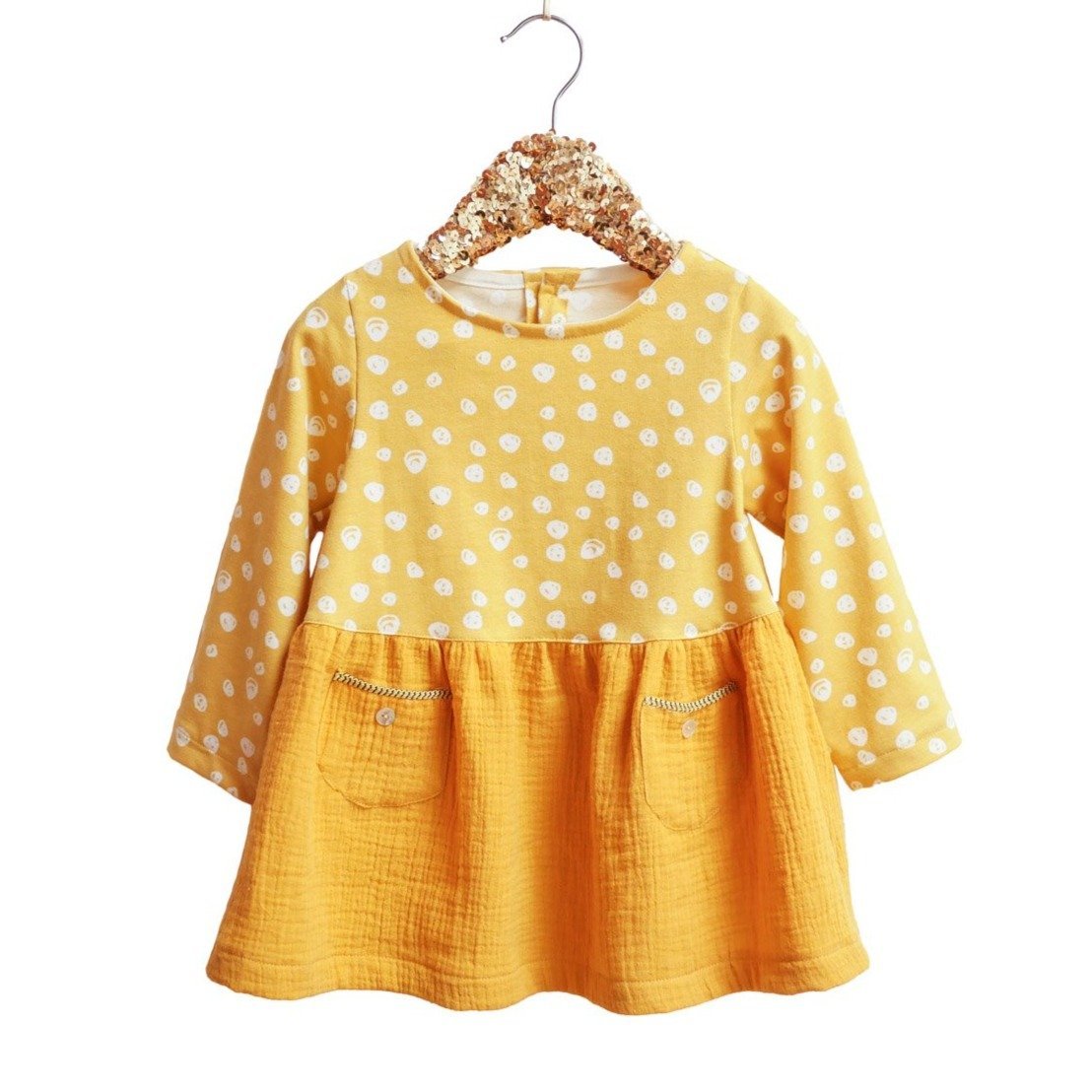 Ikatee - HELSINKI Kids dress - 3/12Y - Paper Sewing Pattern