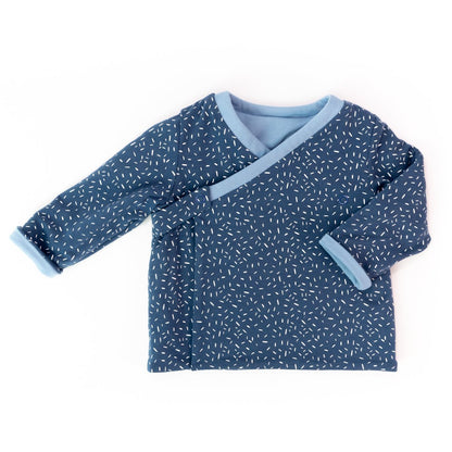 Ikatee - DUBLIN Cardigan or dress - Baby 1M-4Y - Paper Sewing Pattern