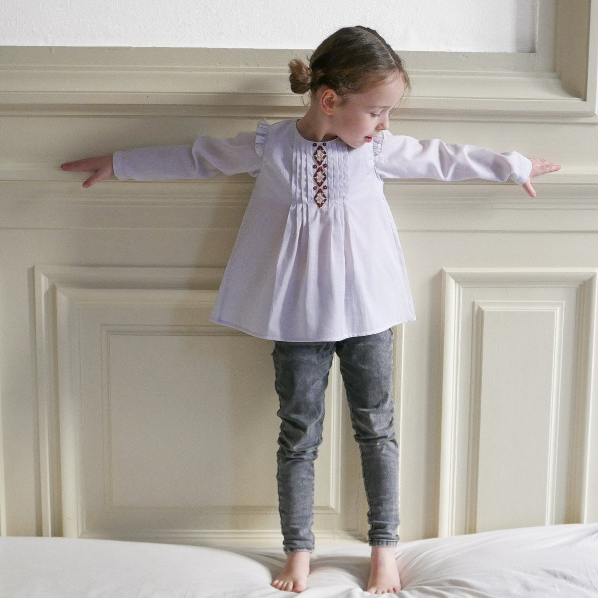 Ikatee - HELLEBORE blouse - Kids 3/12Y - Paper Sewing Pattern