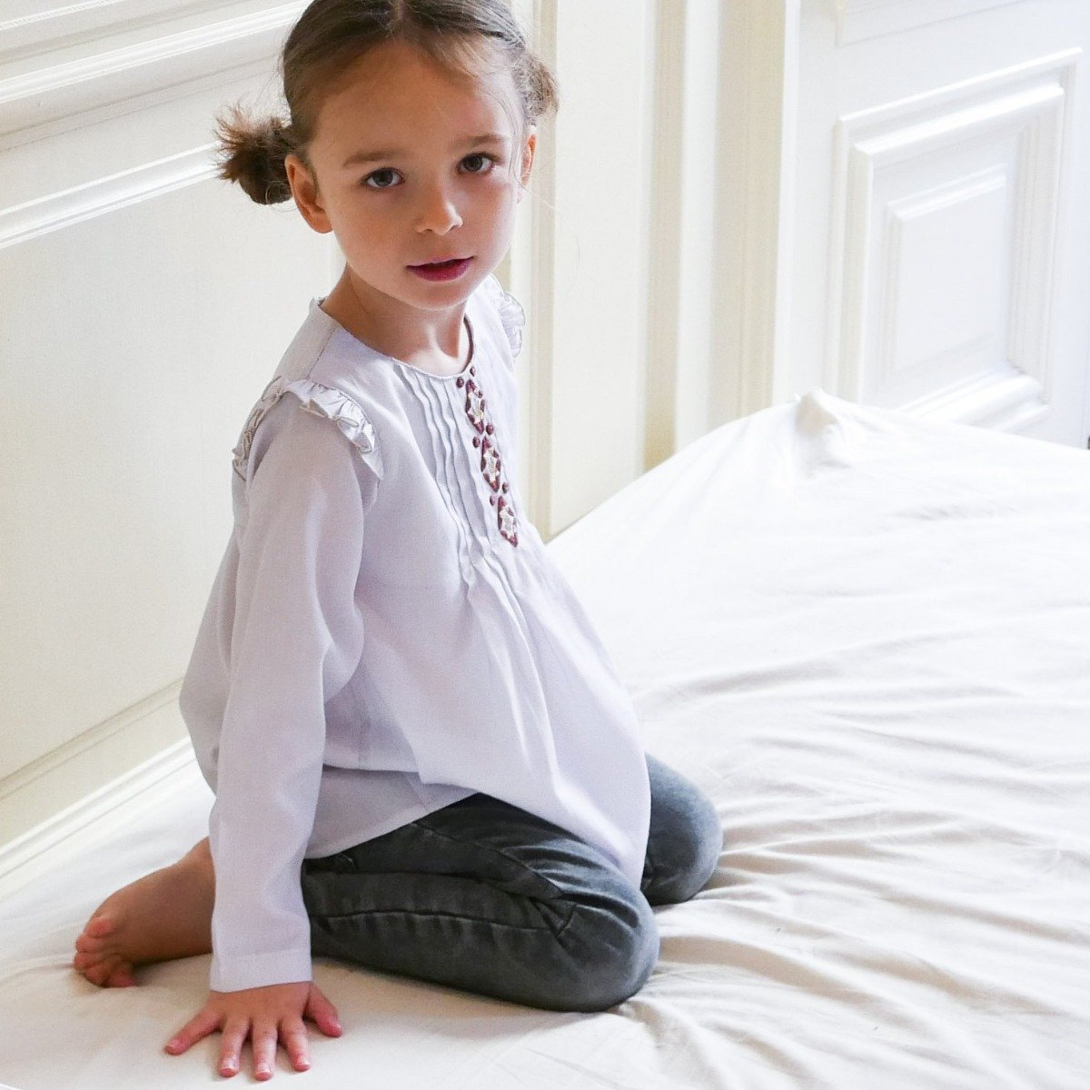 Ikatee - HELLEBORE blouse - Kids 3/12Y - Paper Sewing Pattern