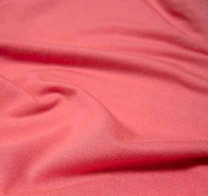 Bamboo Stretch Jersey Knit - Bubblegum Pink - Deadstock - 250gsm - UPF50