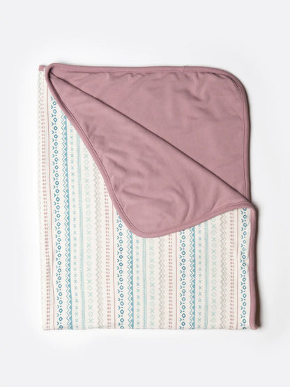 Bamboo Stretch Sweater Fleece Knit - Elderberry - Deadstock - 350gsm