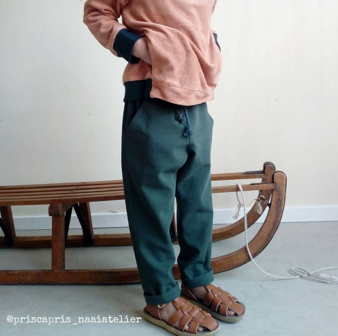 Ikatee - DAKAR pants or shortpants - Age 3 - 12 Years - Paper Sewing Pattern