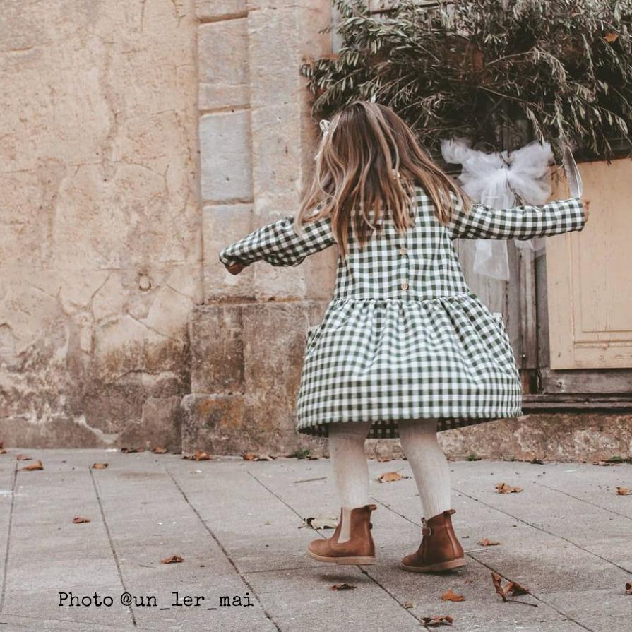 Ikatee - HELSINKI Kids dress - 3/12Y - Paper Sewing Pattern