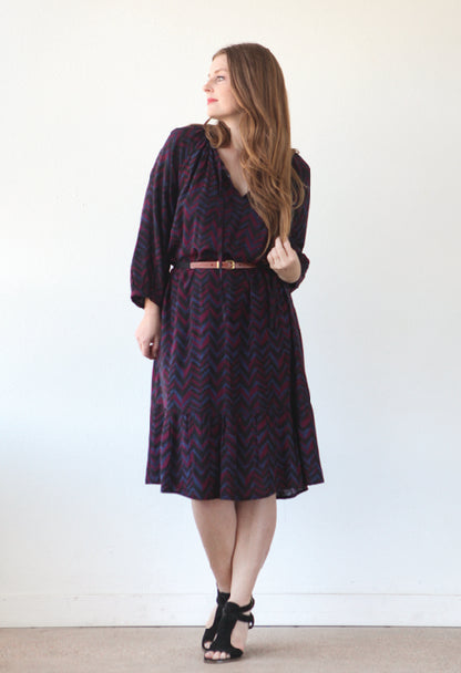 Roscoe Dress and Blouse - By True Bias Patterns