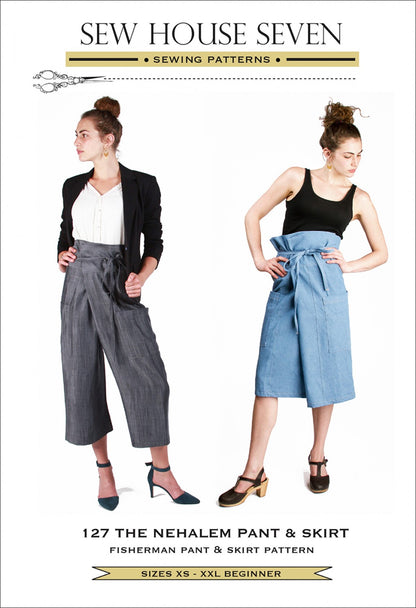 Sew House Seven - Nehalem Pant and Skirt Sewing Pattern