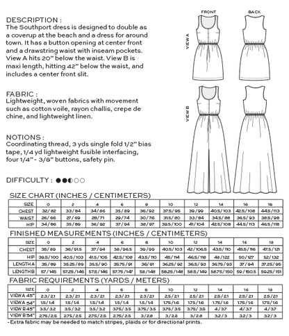 Southport Dress - By True Bias Patterns