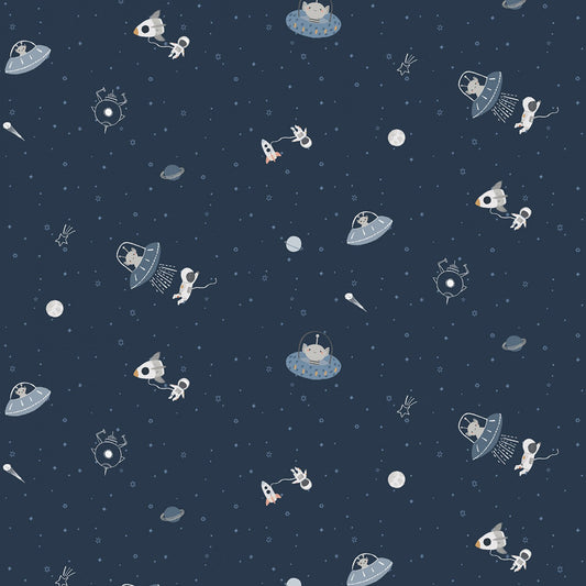 No Comet - Phantom - Cotton Fabric