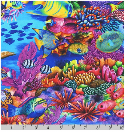 Coral Canyon - Digital Print - Cotton Fabric