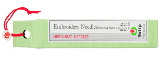 Tulip - Japanese Embroidery Needles - Assorted Sharp Tip Thick Sizes