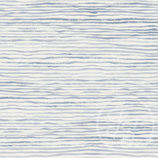 Stripes Sky Cotton Jersey Knit
