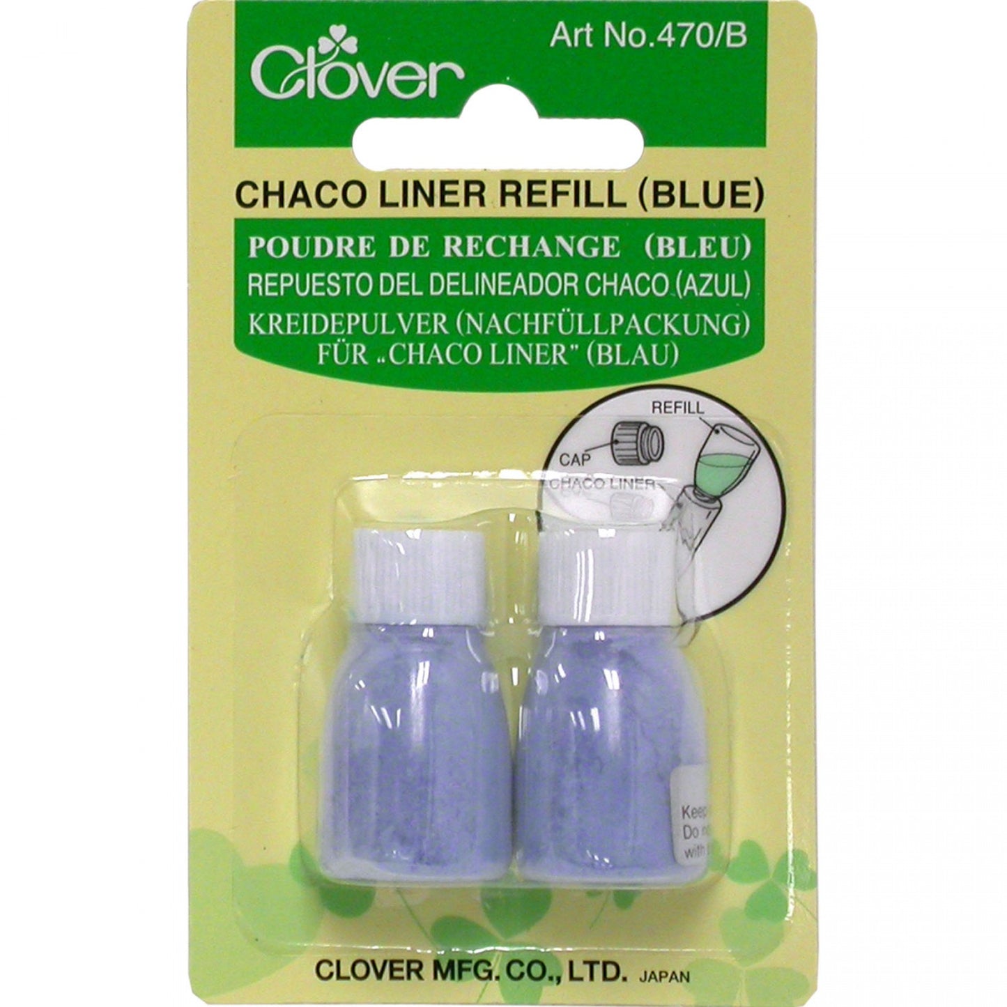 Clover 470B - Chaco Liner - Blue