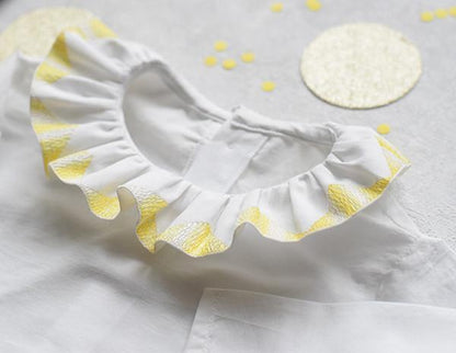 Ikatee - ELECTRE frilled collar Blouse - Baby 1M-4Y - Paper Sewing Pattern