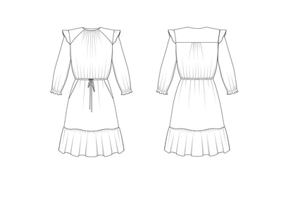 The Davenport Dress Pattern - By Friday Pattern Co