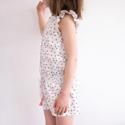 Ikatee - MARIEKE Jumpsuit, playsuit & dress - Kids 3/12 - Paper Sewing Pattern