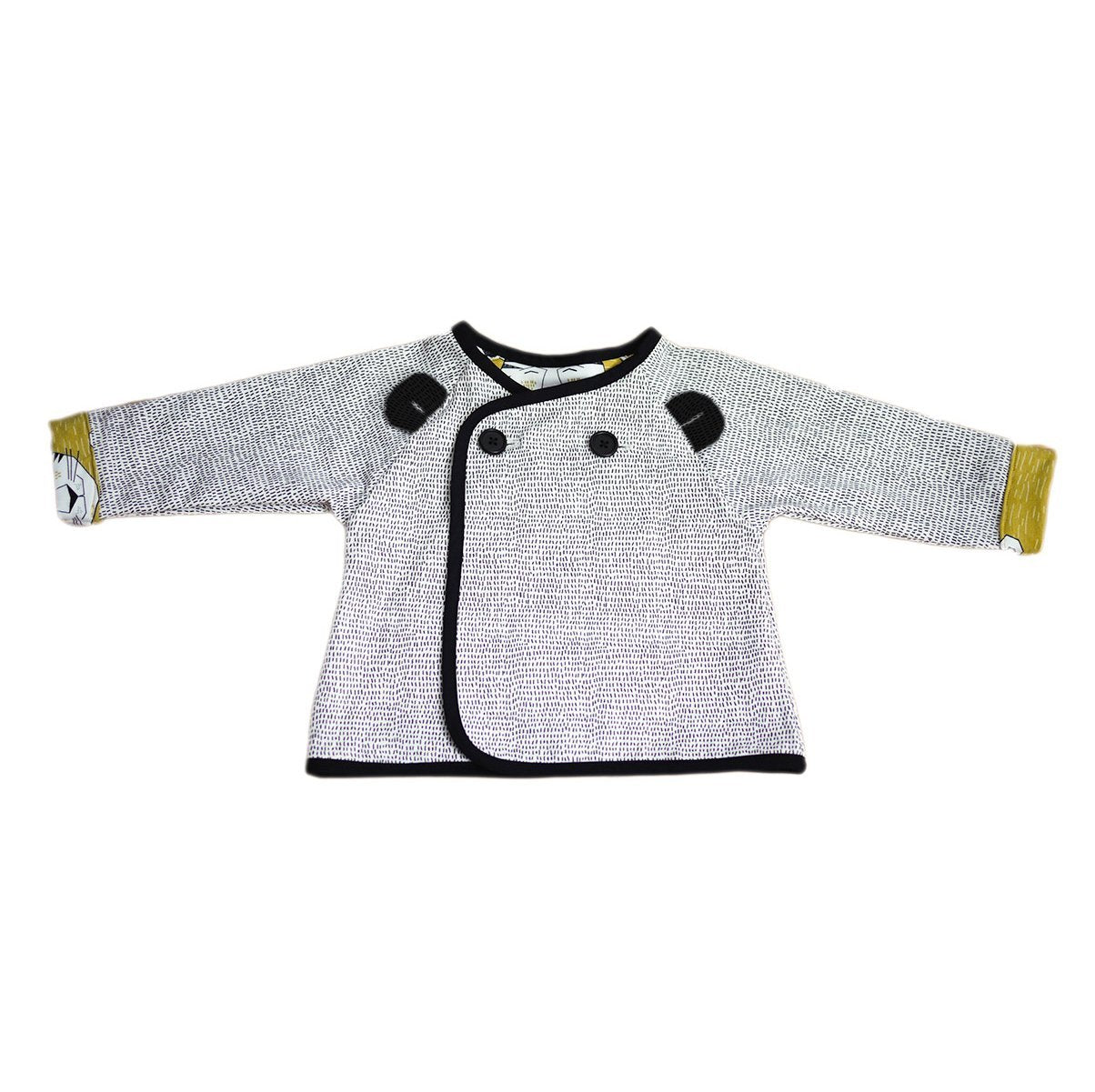 Ikatee - GRAND'OURSE Kids Cardigan - 3-12Y - Paper sewing pattern