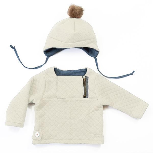 Ikatee - HUGO sweatshirt + hat set - Baby 6M/4Y - Paper Sewing Pattern