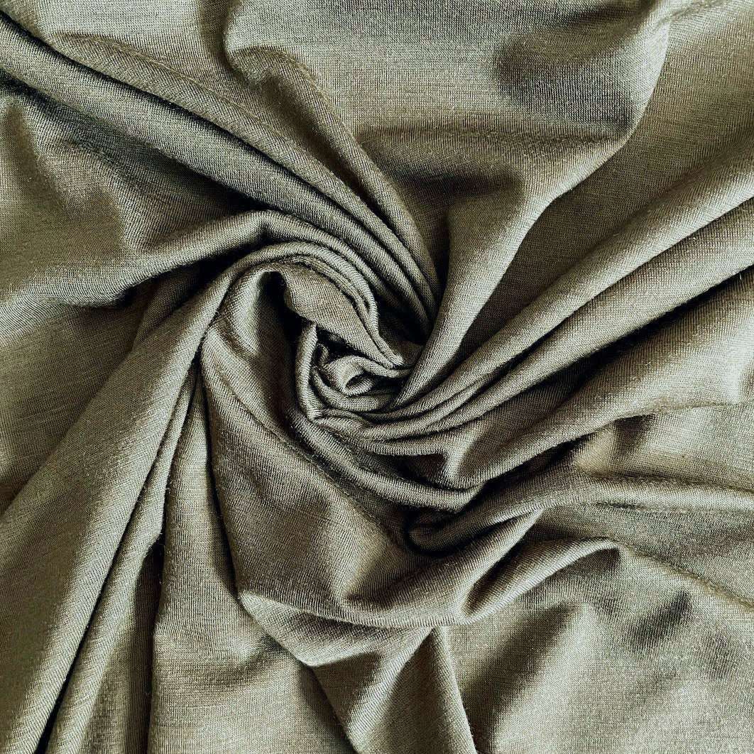 Merino wool jersey hot sale fabric by the yard