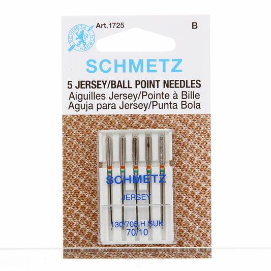 Schmetz Jersey Ball Point Needles Carded - 70/10 - 5 count
