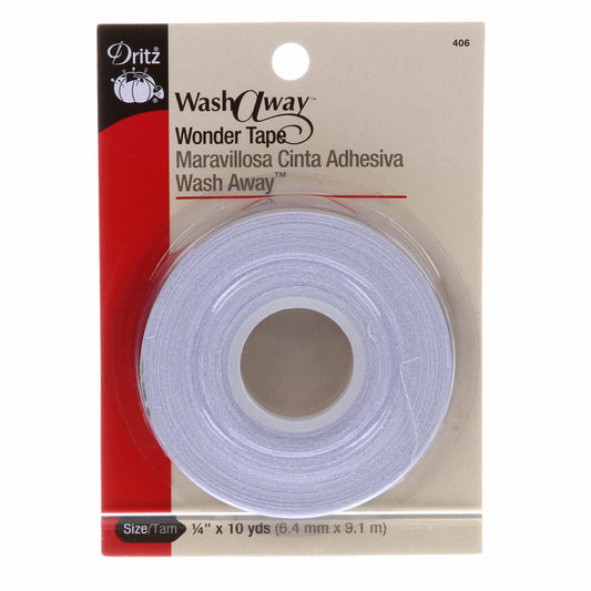 Dritz - Wash-Away Wonder Tape 1/4in x 10yds