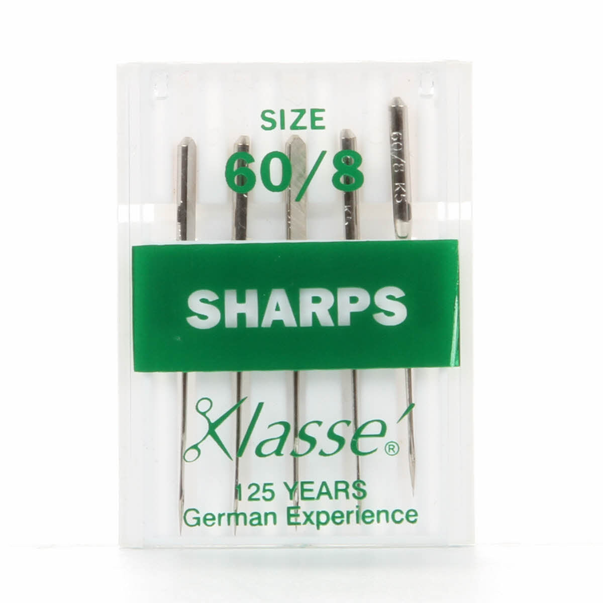 KLASSE´ Sharps / Microtex Needles Cassette - Size 60/8 - 5 count