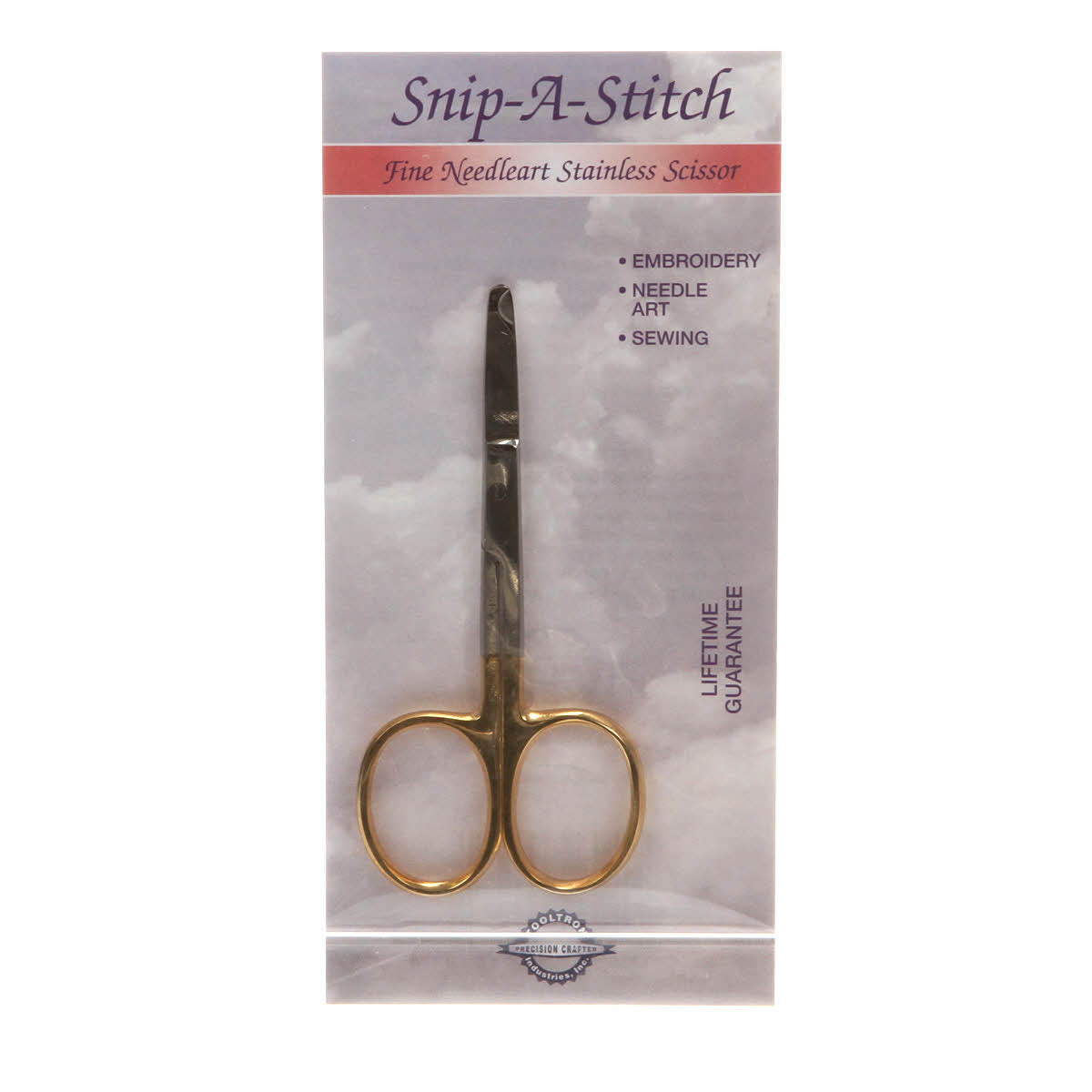 Snip-A-Stitch Scissor - Threads, Embroidery, etc - 3 1/2in