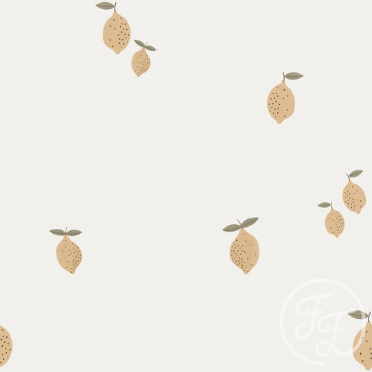 Lemons - Cotton Jersey Knit