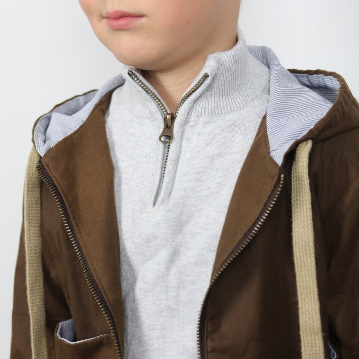 Ikatee - SAM Parka Vest - Kids 3-12Y - Paper Sewing Pattern