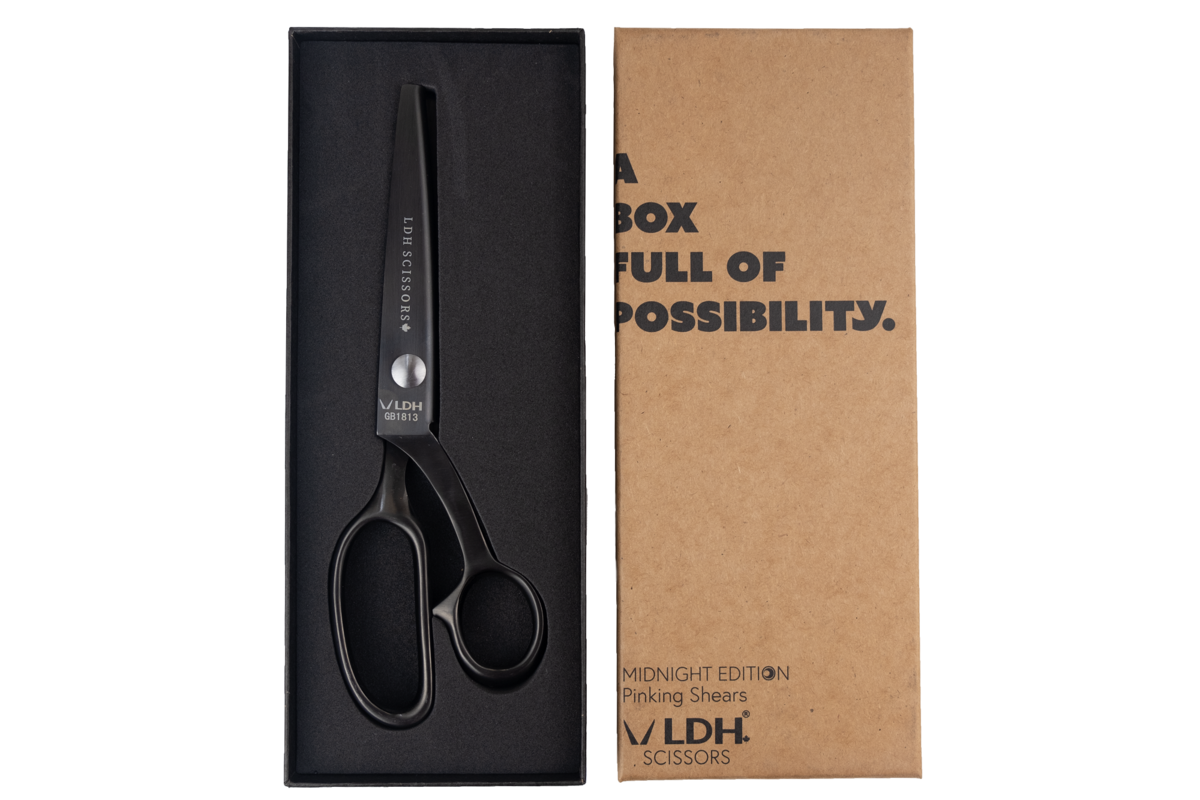 LDH Midnight Edition Pinking Shears - (2 Sizes)