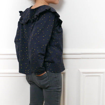 Ikatee - IRMA Cardigan or light vest - Kids 3/12- Paper Sewing Pattern