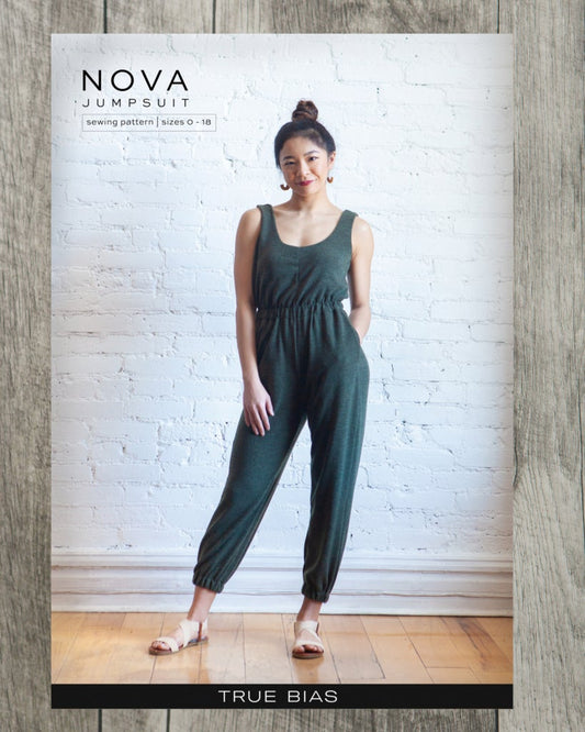 Nova Jumpsuit - Size 0-18 - By True Bias Patterns