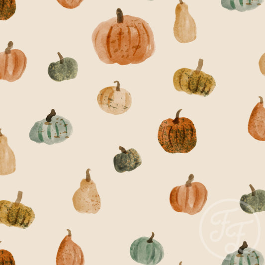 Pumpkins - Cotton Jersey Knit
