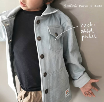 Ikatee - SAM Parka Vest - Kids 3-12Y - Paper Sewing Pattern