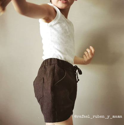 Ikatee - DAKAR pants or shortpants - Age 3 - 12 Years - Paper Sewing Pattern