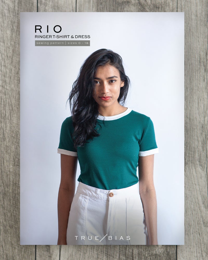Rio Ringer T-Shirt and Dress - By True Bias Patterns