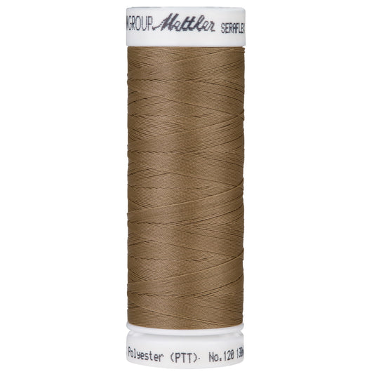 Seraflex - Mettler - Stretch Thread - For Stretchy Seams - 130 Meters - Brown Mushroom