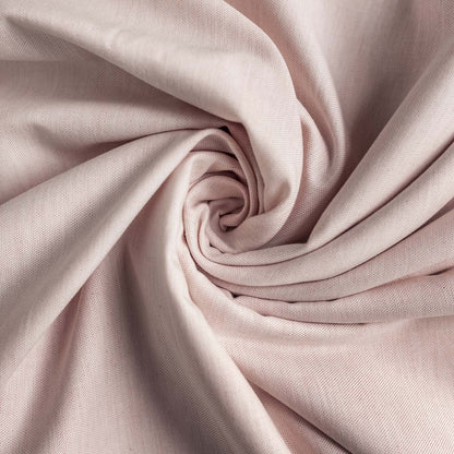 Viyella Organic Cotton Solids - Pink - Twill