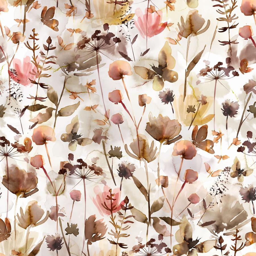 Wild Flowers Cotton Jersey Knit