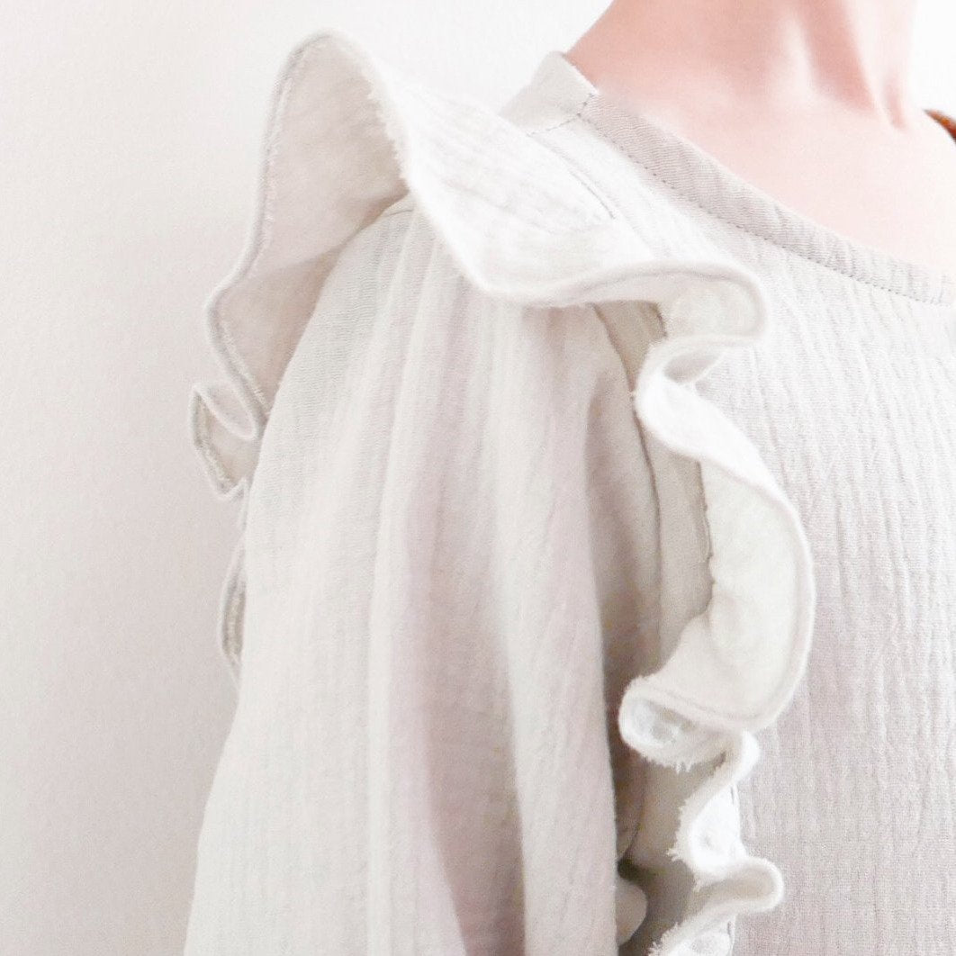Ikatee - STELLA Blouse & Dress - Girl 3/12 - Paper Sewing Pattern